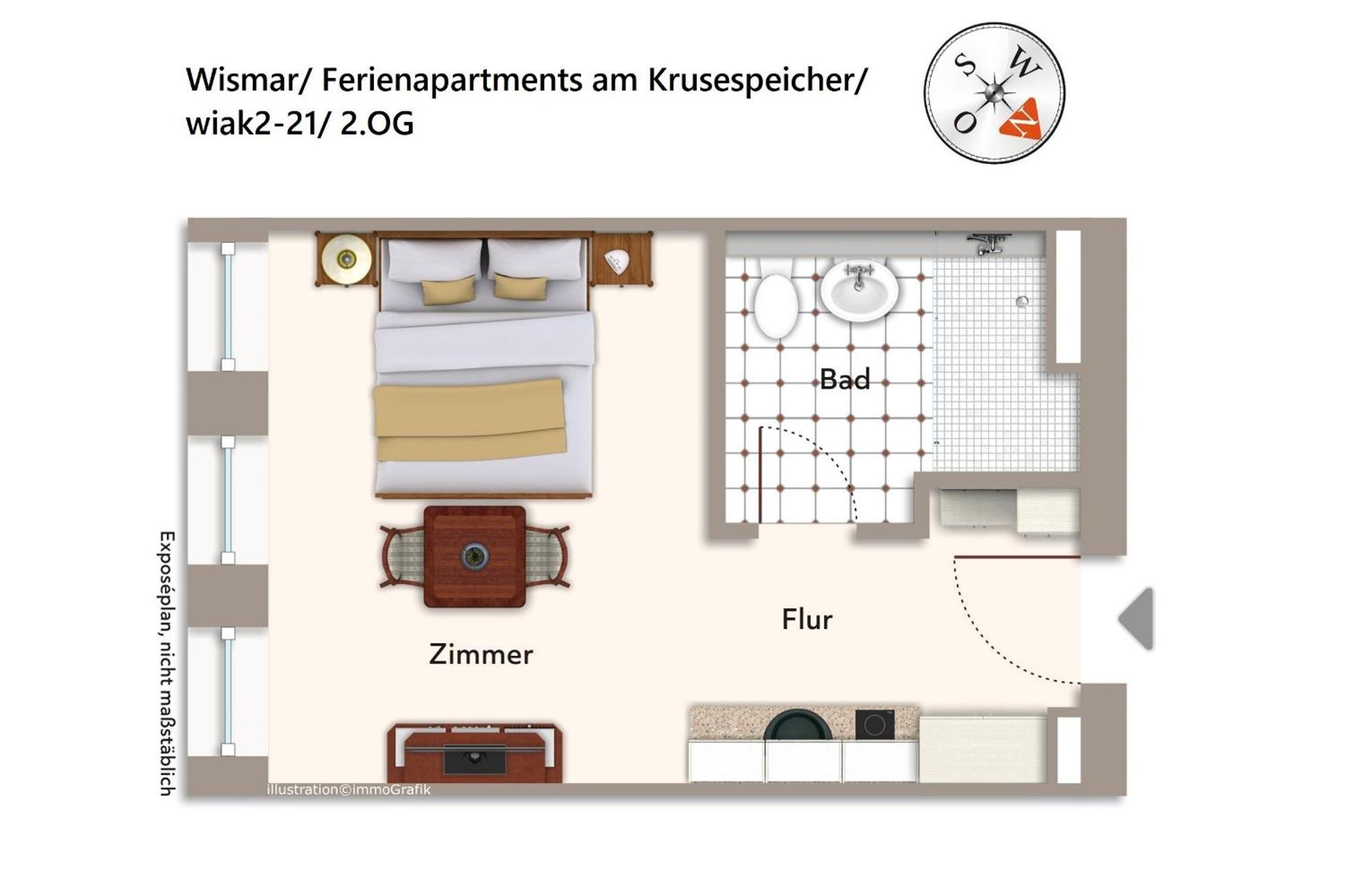 Ferienapartments Am Krusespeicher Ferienapartments Am Krusespeicher 2-21 Wißmar エクステリア 写真